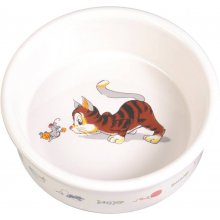 TRIXIE Porcelain Cat Bowl 0.2 l/11 cm