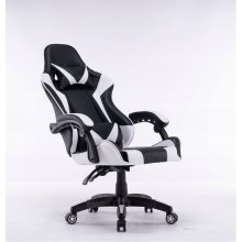 TOP E SHOP REMUS swivel gaming chair, white