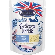 Butcher's Delicious Dinners with trout and...