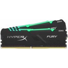Hyperx Memory Ddr4 Fury Rgb 16gb 2666 2 8gb Cl16 Hx426c16fb3ak2 16 Ox Ee