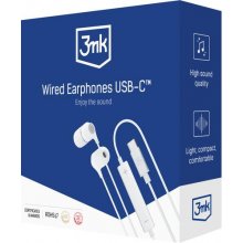 3MK Wired USB-C Headset In-ear Calls/Music...