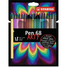 Stabilo Fibre-Tip Pen, Pen 68, ARTY, 18...