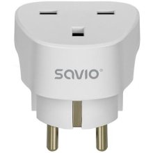 SAVIO AP-02 power adapter/inverter White