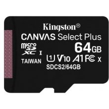 Mälukaart Kingston Technology 64GB micSDXC...