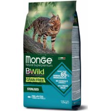 Monge BWILD CAT Grain Free STERILISED Tuna...