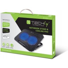 Techly Laptop cooling stand up to 17-inch