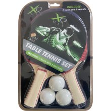 Pure2improve | Table Tennis Set: 2x Bats, 3x...