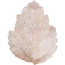 Home4you Placemat BIG LEAF, 36x45cm, gold