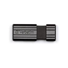 Verbatim USB DRIVE 2.0 PIN STRIPE 8GB BLACK...