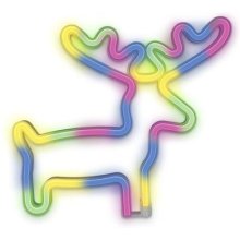 Forever Light Neon LED Light ELK multicolor...