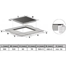 Плита Kluge Induktsioonplaat KPI6031B