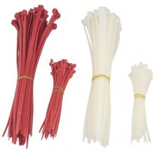 DELTACO BB-200 cable tie Black, Red
