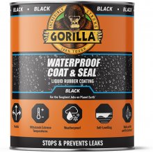 Gorilla sealant Waterproof Coat&Seal 473ml...