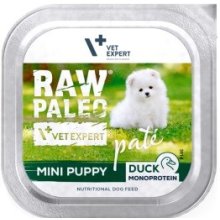 VetExpert RAW PALEO Pâte Mini Puppy Duck -...
