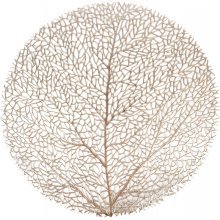 Home4you Placemat GOLDEN TREE D38cm, golden