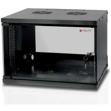 TECHly Wall Rack Cabinet 19 6U D320 Black...