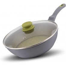 Lamart NON-STICK FRYPAN with lid Olive...