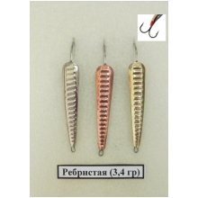 RVS Winter lure Ribbed-2 3,4g Cu