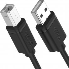 UNITEK USB 2.0 CABLE AM-BM, 3M; Y-C420GBK