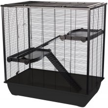 INTER-ZOO Frodo + Plastic Black - cage for a...