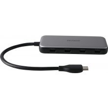 DELTACO USB-C hub, 4-ports, 5 Gbit/s, 100W...