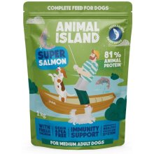 ANIMAL ISLAND Salmon - dry dog food - 1kg