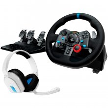 Logitech G29 DRIVING FORCE RACING WHEEL...