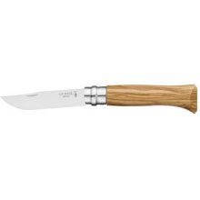 Opinel N°08 stainless steel olivewood