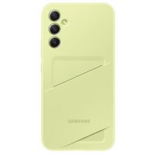 Samsung Galaxy A34 card slot case, lime