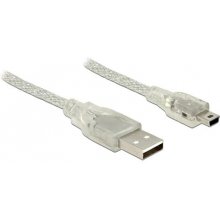 Delock USB Kabel A -> Mini-B St/St 1.00m...