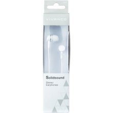 Vivanco earphones Solidsound, white (38902)