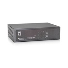LevelOne 5-Port Fast Ethernet PoE Switch...