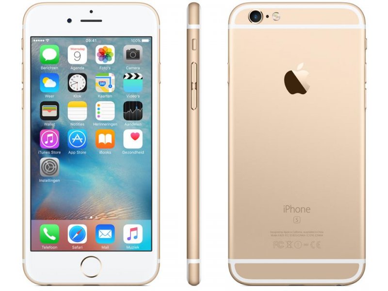 Apple Iphone 6s 11 9 Cm 4 7 16 Gb Single Sim 4g Gold Ios 10 01 Ee