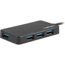 NATEC Hub USB3.0 4-Port Moth black