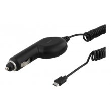 Deltaco Car charger micro USB, 1A, 1xUSB...