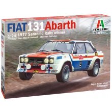 Italeri Fiat 131 Abarth 1977 San Remo Rally...