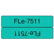 Brother FLE-7511 label-making tape Black on...