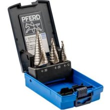 PFERD Step drill set HSS 3-piece
