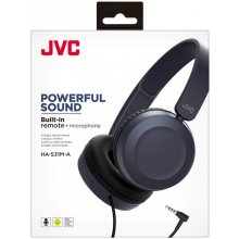 JVC Headphones HA-S31M blue