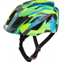 ALPINA PICO bike helmet NEON-GREEN BLUE...