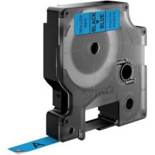 Dymo D1 Standard - Black on Blue - 9mm