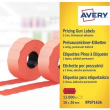Avery RPLP1626 printer label Red...