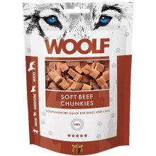 WOOLF Soft Beef chunkies - dog and cat treat...