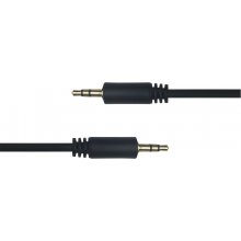 Deltaco Audio cable 3.5mm, gold-plated, 2m...