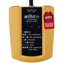 Wiha Socket tester 45220, 230 V AC...