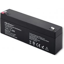 Qoltec AGM battery 12V 2.3Ah, max. 34.5A