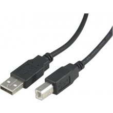DELTACO Cable USB 2.0 "A-B", 2.0m, black...
