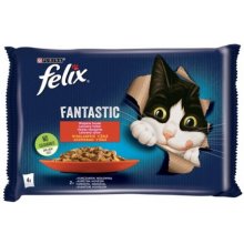 Felix Fantastic in jelly Beef with Chicken...