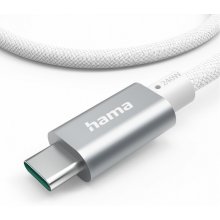 Hama 240W USB cable USB C-C 1,5m white