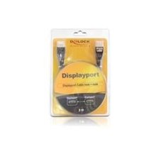 DELOCK Displayport Kabel DP -> DP St/St...